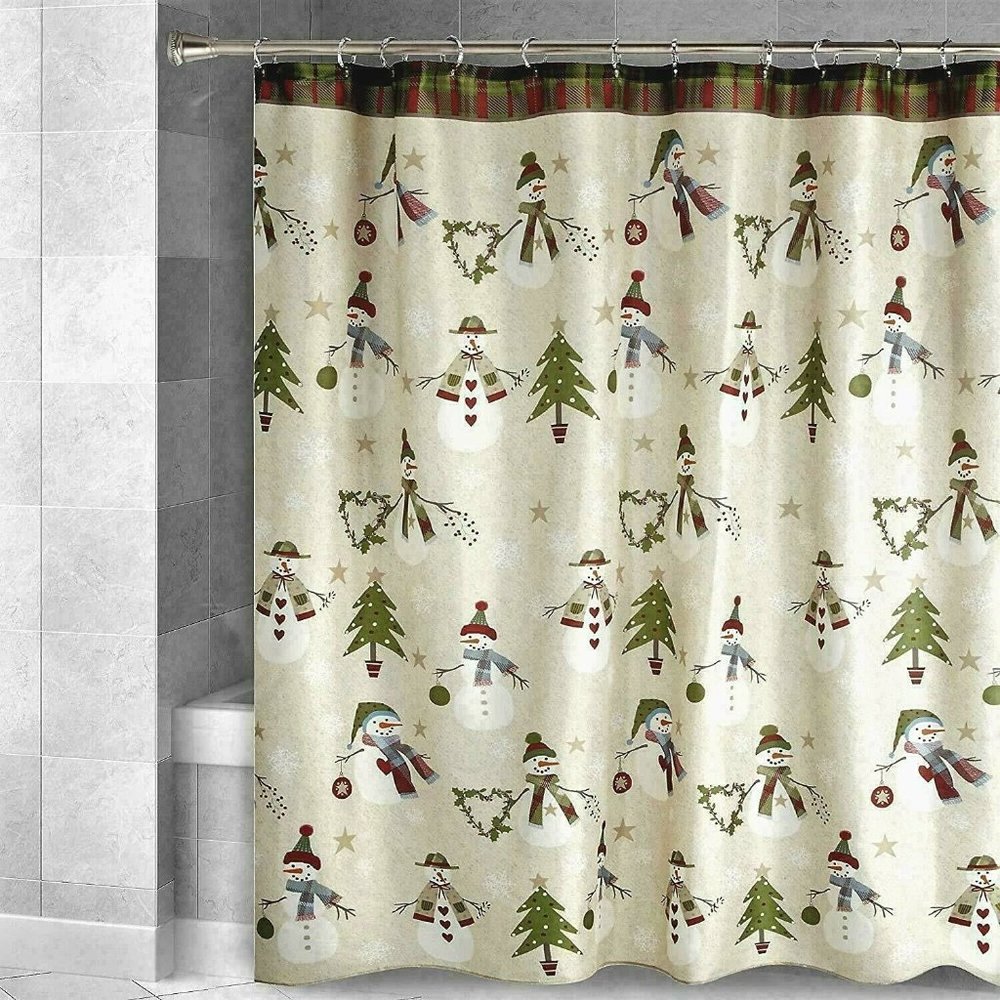 Avanti Linens Country Snowman Pip Berries Hearts